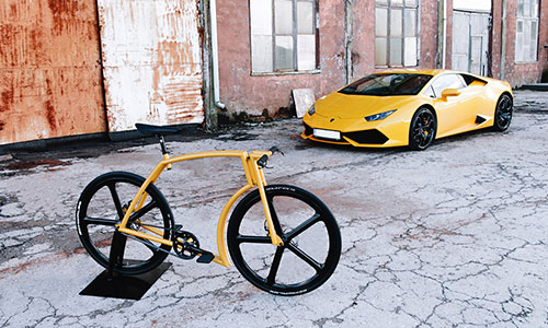 Viks GT Bike – xe đạp phong cách siêu xe Lamborghini